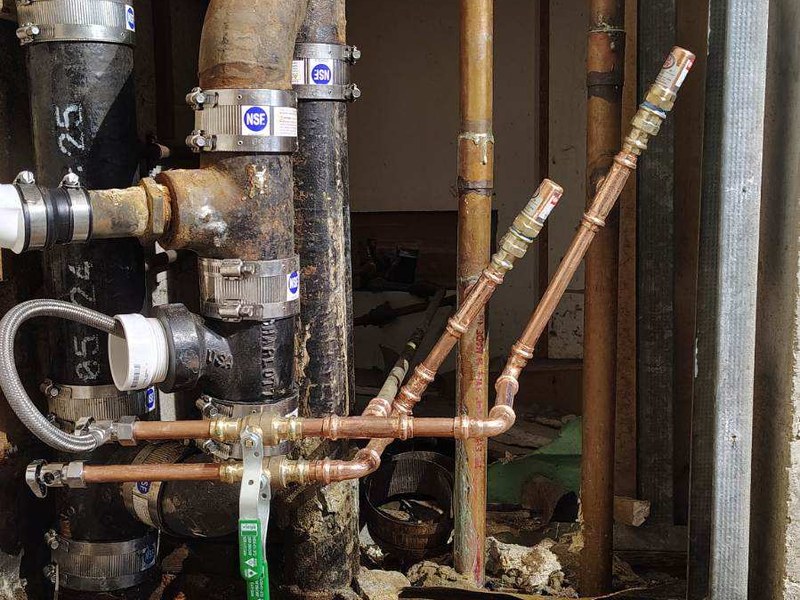 Miscellaneous plumbing project