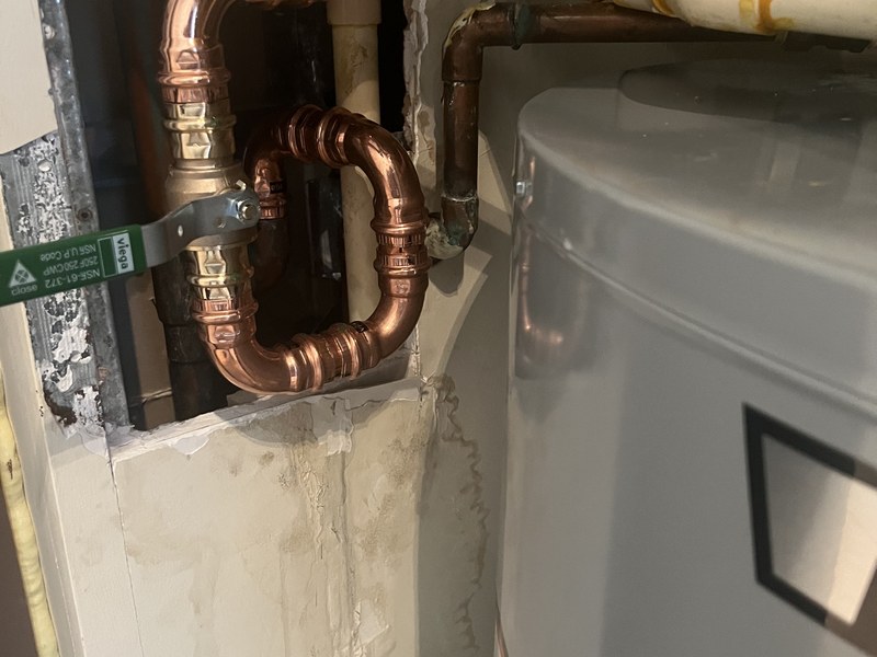 Miscellaneous plumbing project