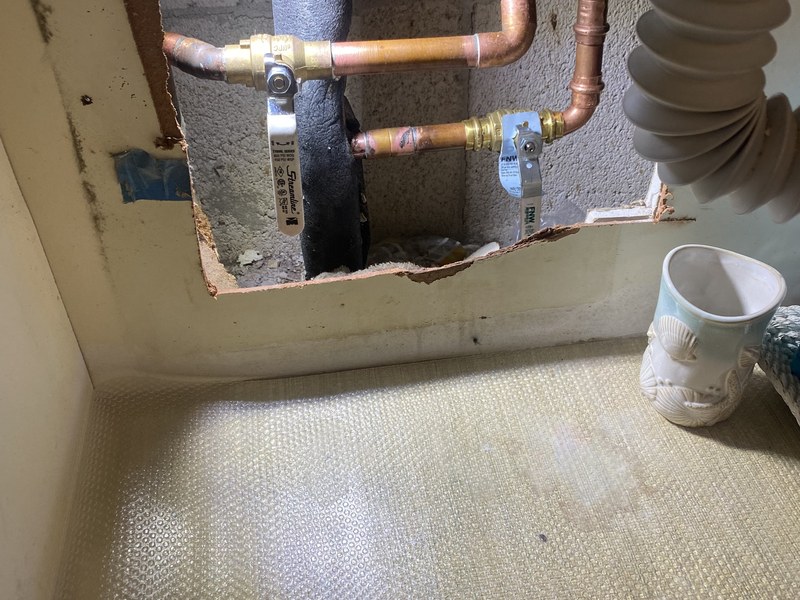 Miscellaneous plumbing project
