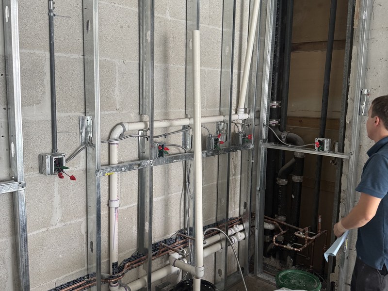 Miscellaneous plumbing project